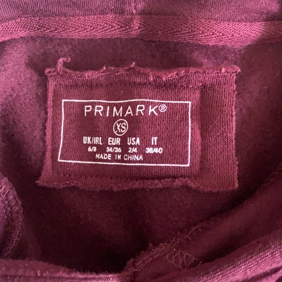 Primark Maroon Hoodie - Picture 3 of 4